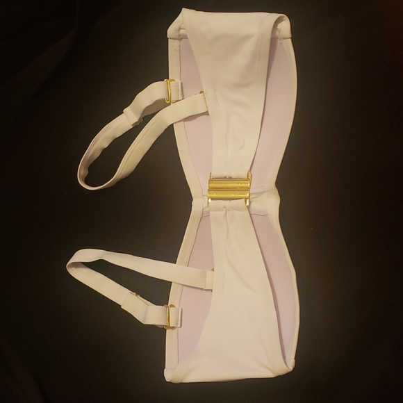 Swimsuits for All White Bikini Top - Picture 2 of 4